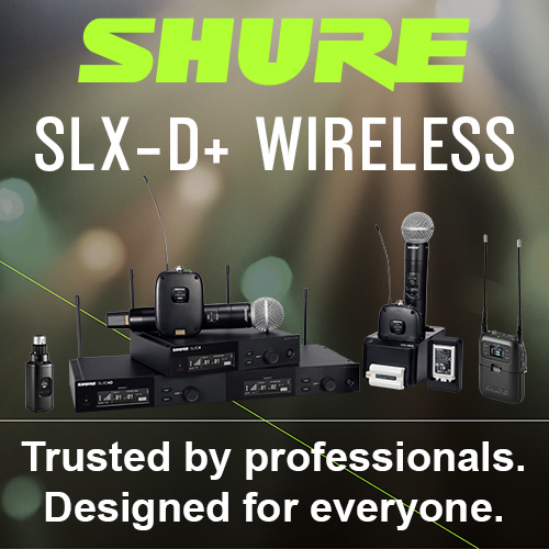 Shure SLX-D+ product image