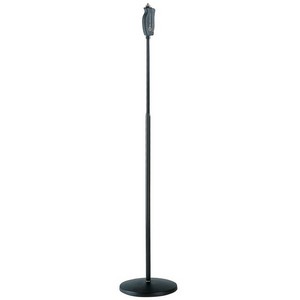 K&M 26085 One-Hand Adjustable Microphone Stand w/ Cast-Iron Base
